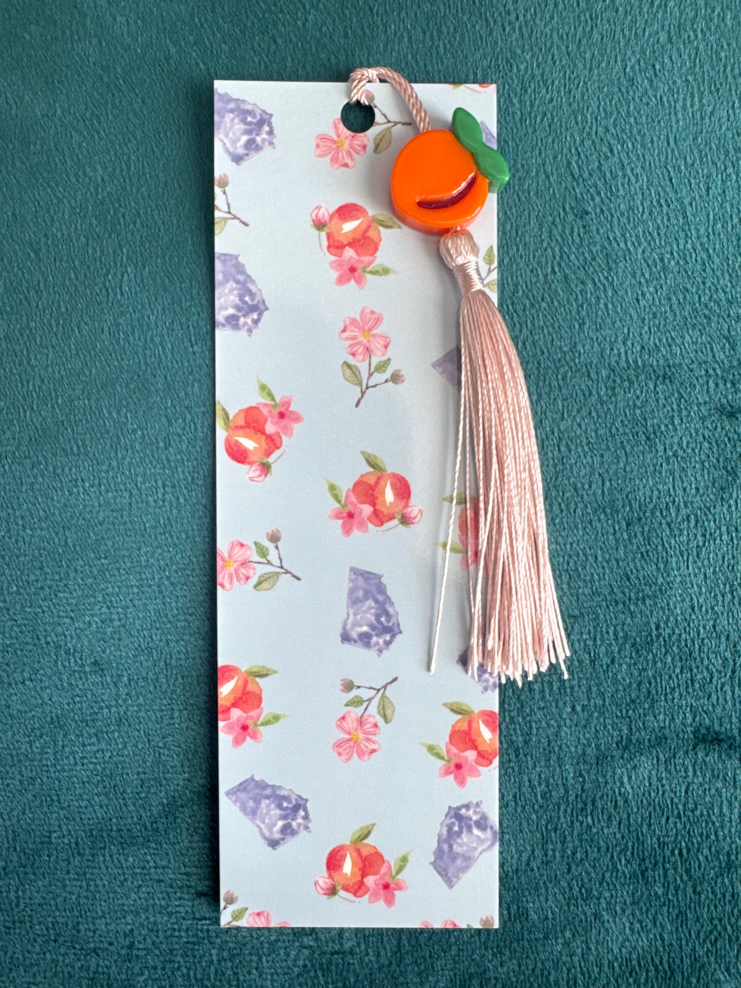 Georgia Pride Watercolor Bookmark