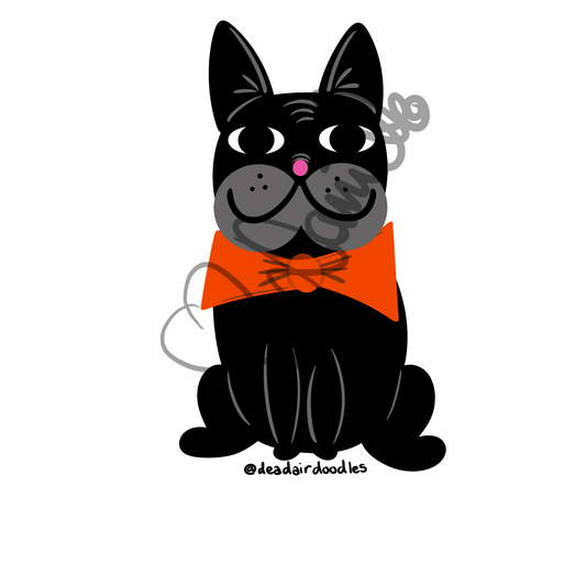 French Bulldog Sticker
