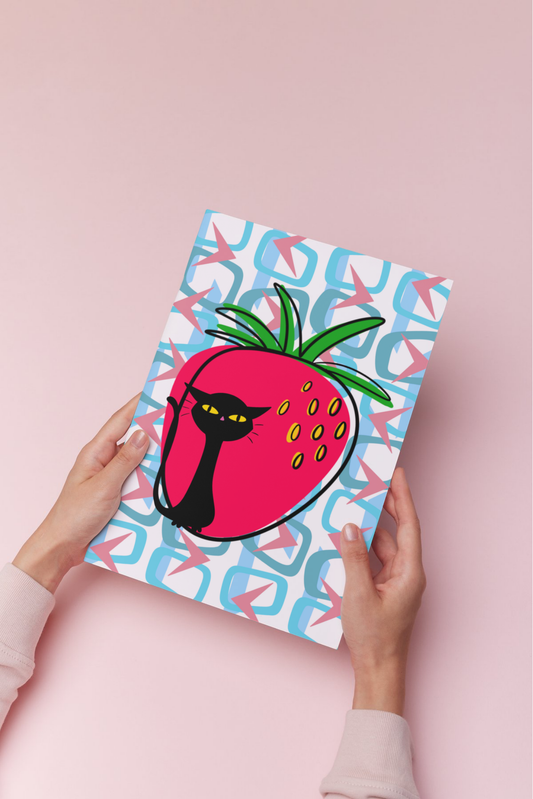 FruitKats — Strawberry Print