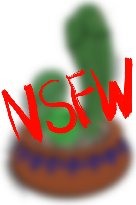 The Weenie Cactus Print