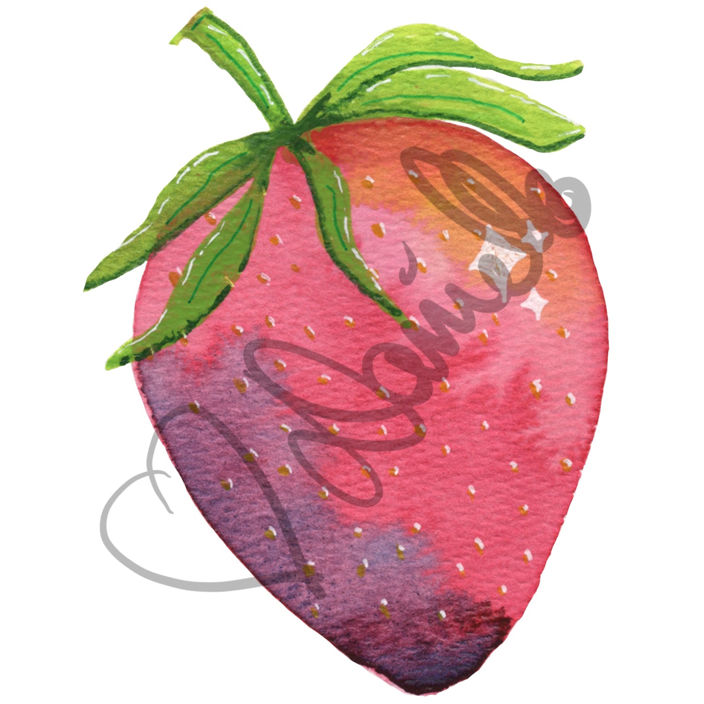 Psychedelic Strawberry — Sticker
