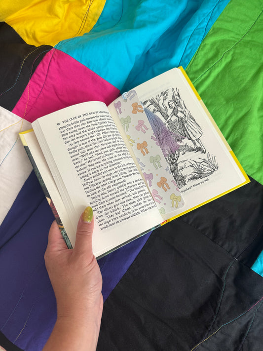 Coquette Bows Bookmark