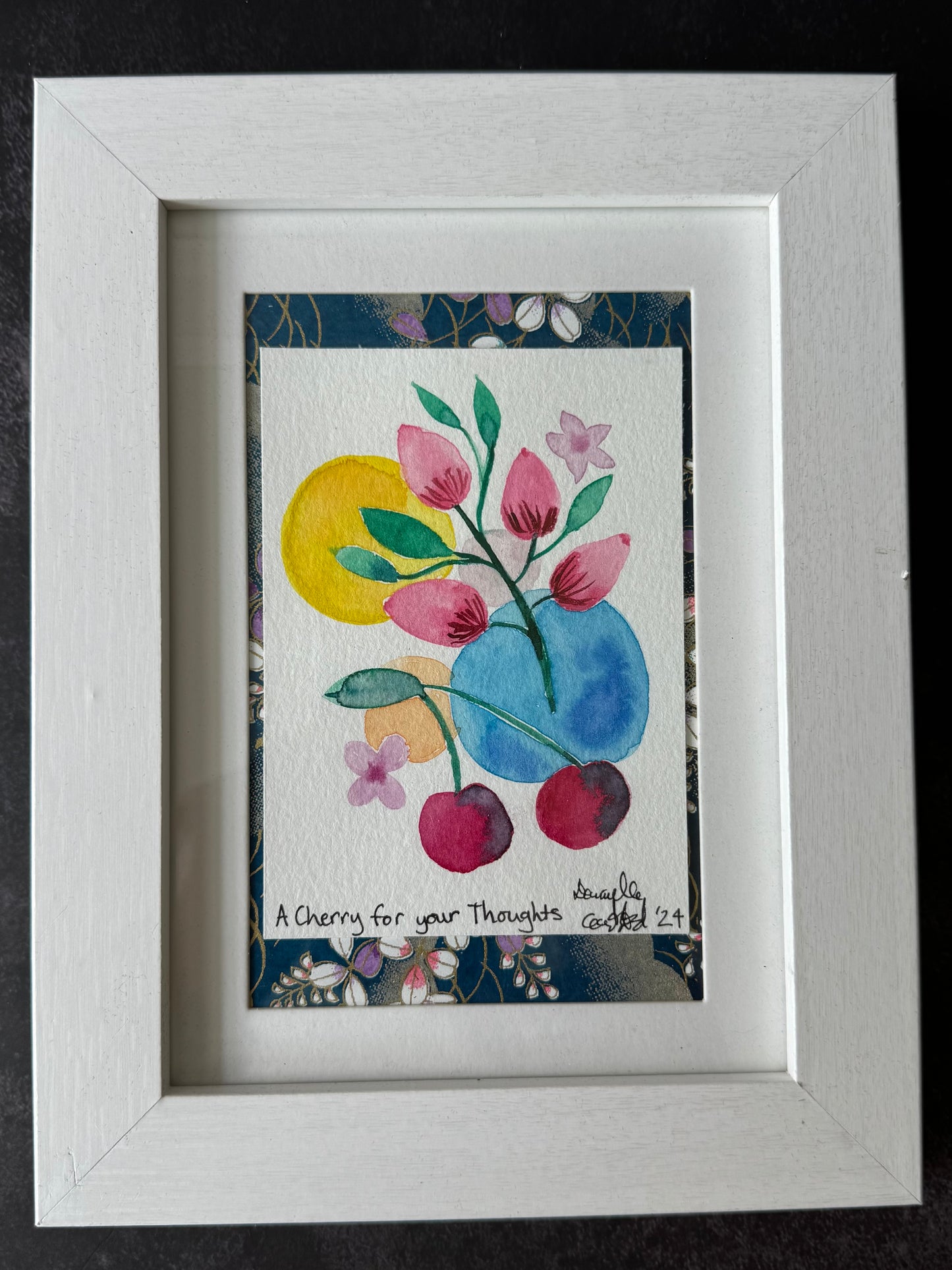 Cherries n’ Blobs — Original Painting