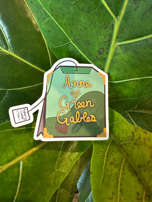 Anne of Green Gables Tea Sticker