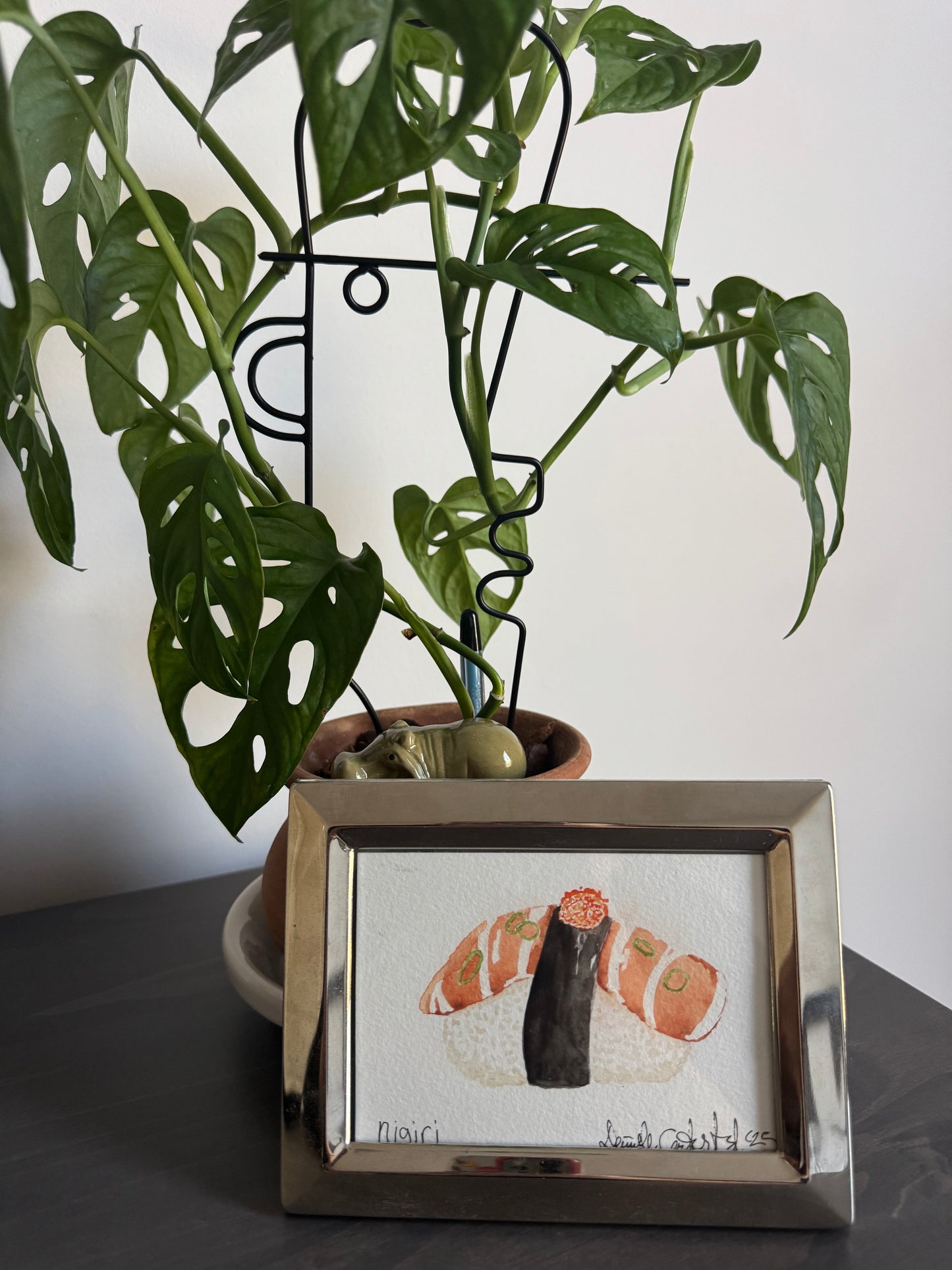 Nigiri Sushi Watercolor — Original