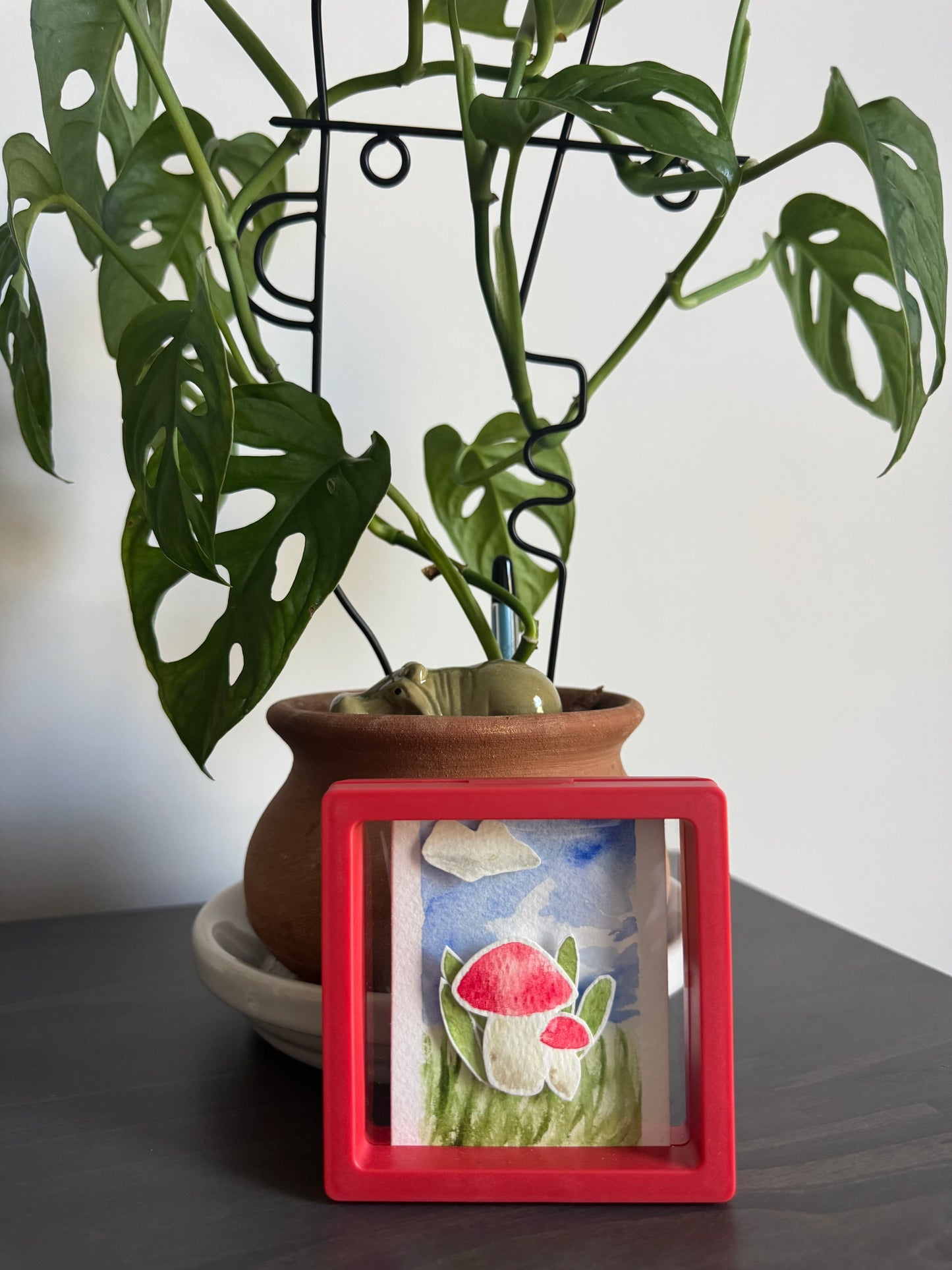 3D Mushroom Watercolor — Original