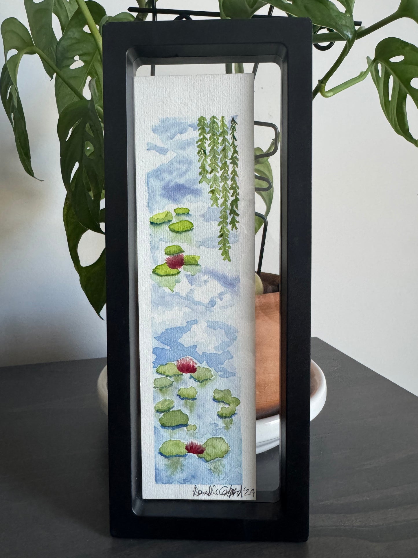 Waterlilies Watercolor Original