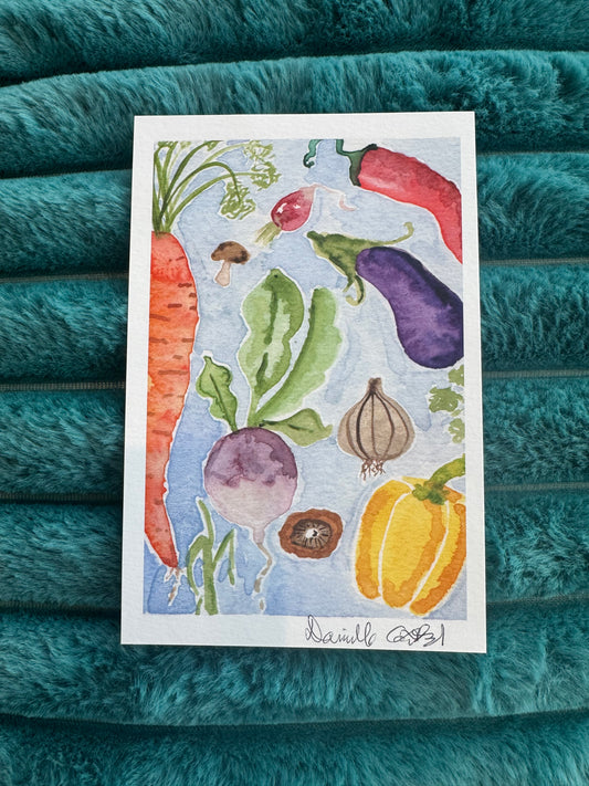 Eat Your Veggies Print