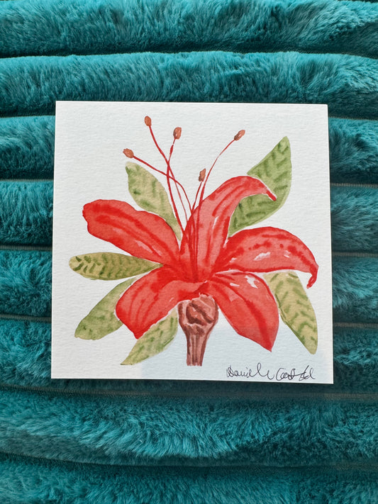 Plumleaf Azalea Print